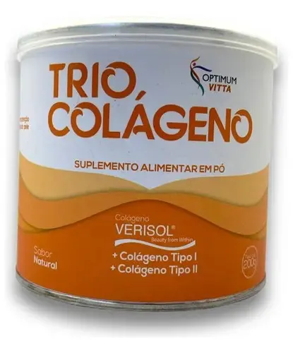 Embalagem de Colágeno Trio Colágeno Pele