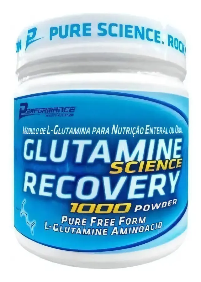 Embalagem de Glutamine Science Recovery
