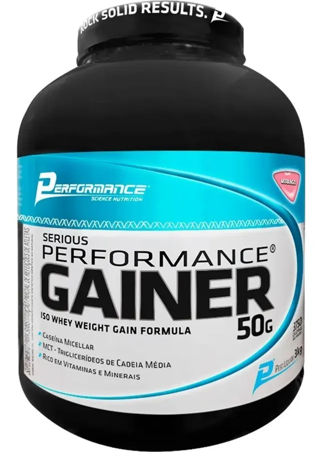 Embalagem de Serious Gainer