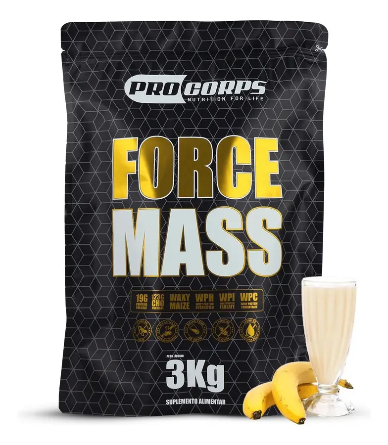 Embalagem de Hipercalórico Force Mass