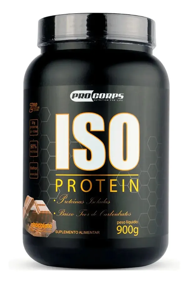 Embalagem de Whey Protein Isolado