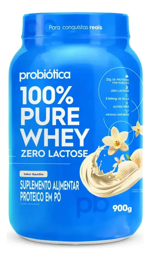 Embalagem de 100% Pure Whey Zero Lactose