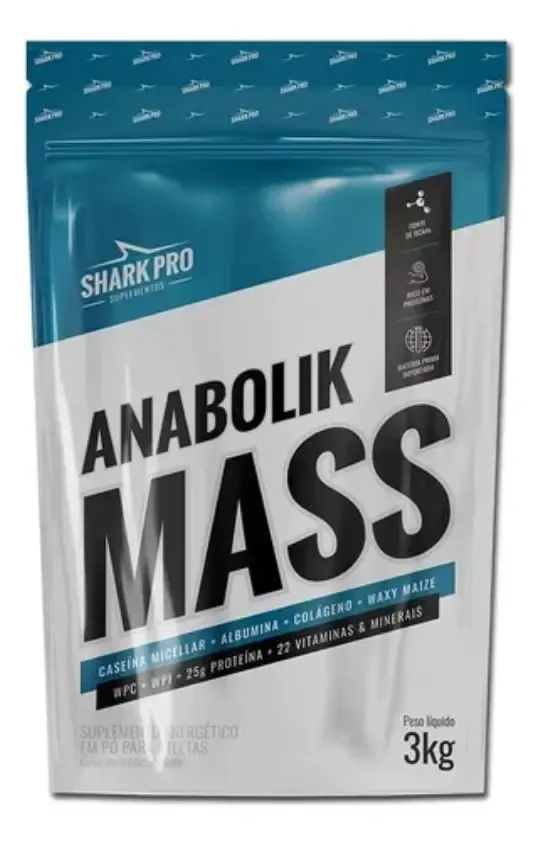 Embalagem de Hipercalórico Anabolik Mass