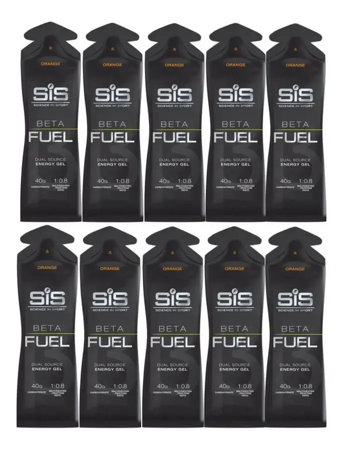 Embalagem de Gel Carboidrato Isotônico Energy Beta Fuel