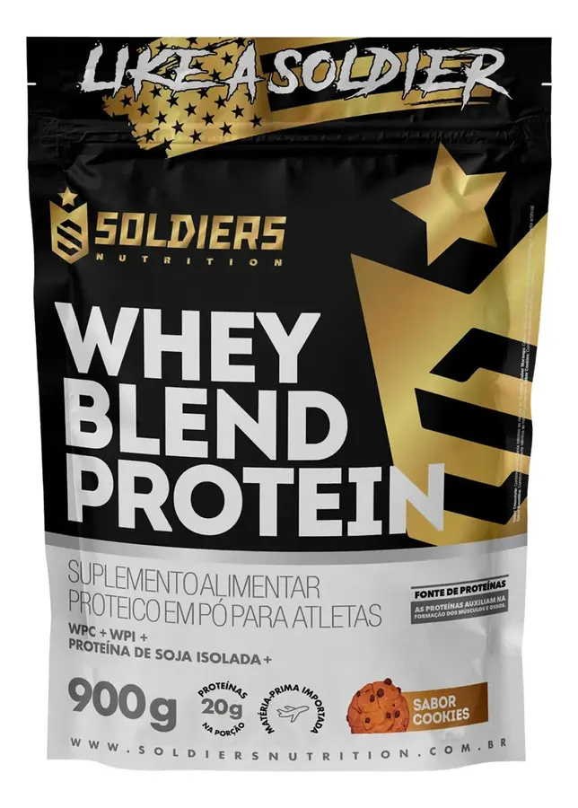 Embalagem de Whey Blend Protein