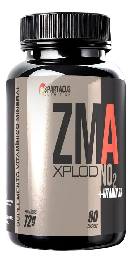 Embalagem de ZMA Xplode No2 Testo