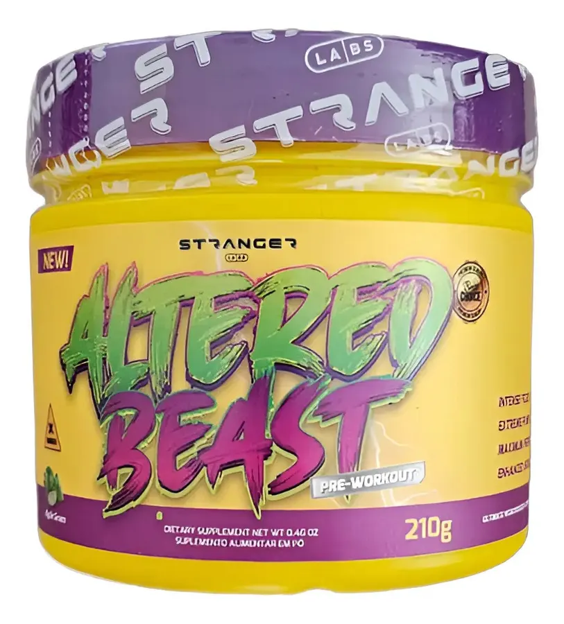 Embalagem de Pré Treino Altered Beast