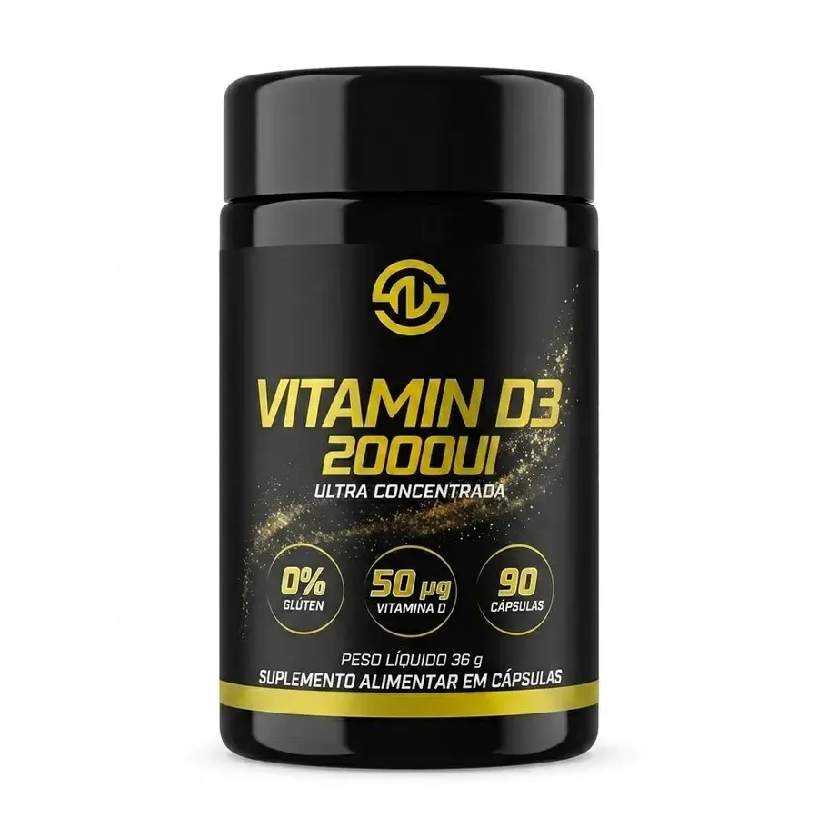 Embalagem de Vitamina D3 Cápsulas