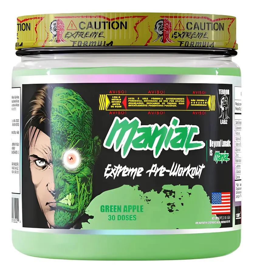 Embalagem de MANIAC EXTREME LABS