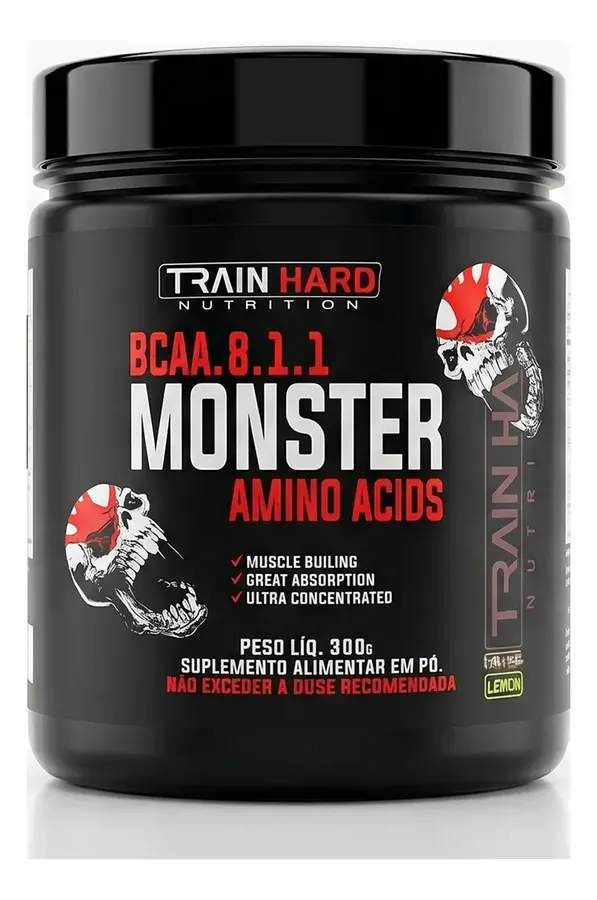 Embalagem de Bcaa Monster