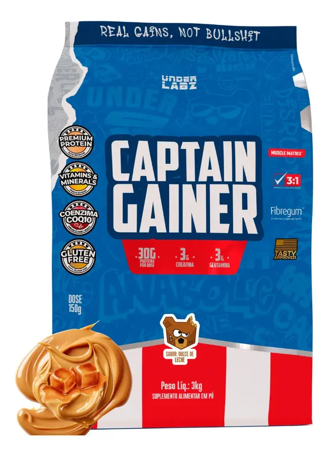 Embalagem de Captain Gainer
