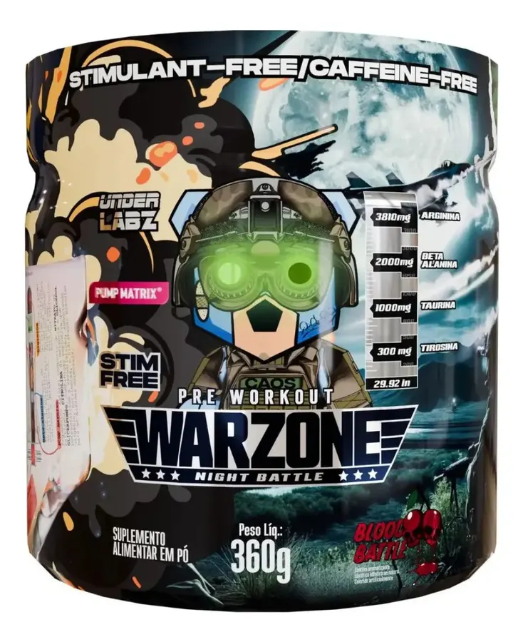 Embalagem de Warzone