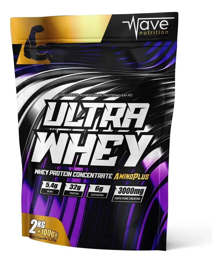 Embalagem de Whey Protein Gourmet Proteína
