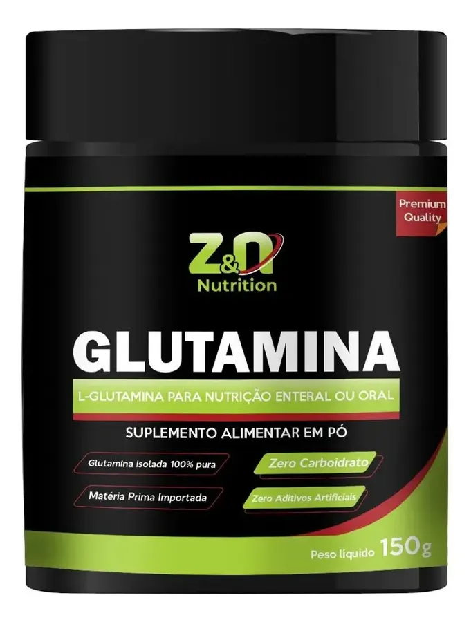 Embalagem de L Glutamina Pura Saude E Desempenho